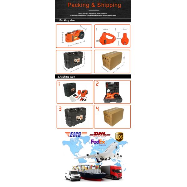 Electric Hydraulic Jack Kit Combo Kit ISO9001 Approved