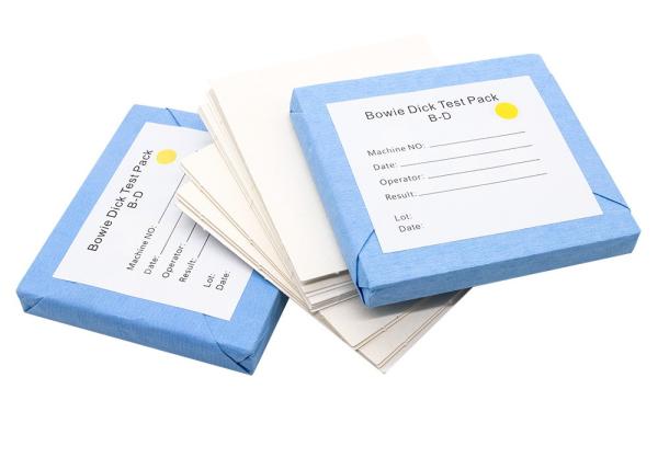 Quality Blue Dental Sterilization Products , Autoclave Dental Bowie Dick Test Pack for sale
