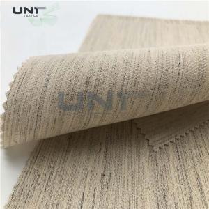 China Goat Hair woven interfacing for jacket , Lining and Interlining with Smooth Handfeeling wholesale