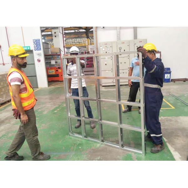 Adjustable Light Steel Keel Drywall Roll Forming Machine 0.4mm - 1.2mm 6m / Min