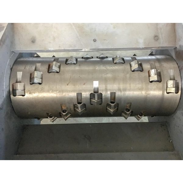 600-1500mm Plastic Shredder Machine , Aluminum Plastic Chipper Machine