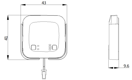 Radar Sensor Clapboard Partition Induction LED Switch Touch Handwave PIR S1133A