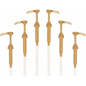 Buy cheap Food Grade Gold Torani Syrup Pump For 750ML 1000ML 5ml 8ml 10ml Dosage from wholesalers