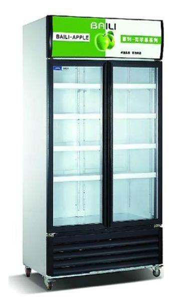 Quality Vertical Showcase 818L Commercial Refrigerator Freezer LC-608M2AF For Supermarket for sale