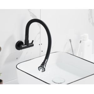Buy cheap Wall Mounted Kitchen Hotel Single Hole SUS Concealed Basin Mixer from wholesalers