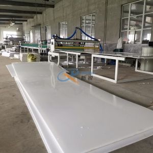China 40mm PLC Plastic Sheet Manufacturing Machine wholesale