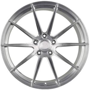 China Brushed Silver Forged Aluminum Alloy Wheels For Racing wholesale