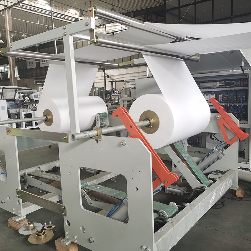 Full Automatic 3D Paper Napkin Tissue Machine with Embossing Cutting Folding Counting Device