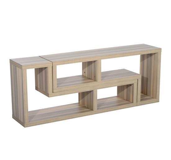 Quality Special Shape Light Pressed Particle Board TV Stand For Interior Home Decoration for sale