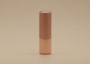 China Rose Gold Lip Balm Tubes , Lipstick Tube Container ISO 9001 / SGS Certified on sale