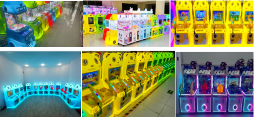 New Design Coin Operated Arcade Machines Lovely Kids Small Car Racing 19-inch Arcade Game Machine
