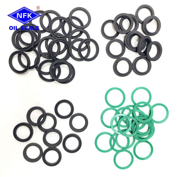 PU FKM PTFE Silicone Hydraulic Rod Seals Oil U Dust Seal Gasket