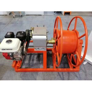 China 7.5m/Min 50KN Drum Traction Cable Winch Puller wholesale