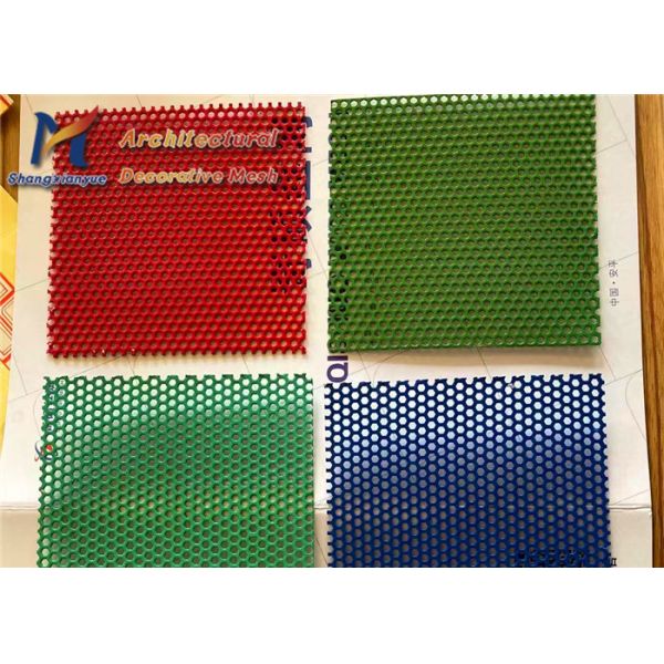 Stamping Perforated Metal Mesh 1220mm 2440mm Perforated Aluminum Ceiling Panels