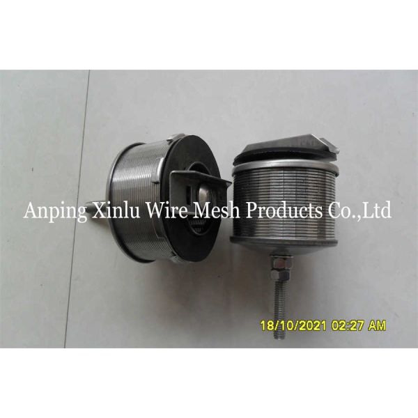 Dual Flow Wedge Wire Screen Nozzle DN 82mm Johnson Water Filter Strainer Nozzle