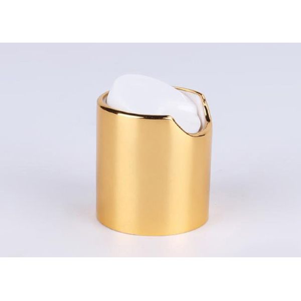 24/410 Plastic Cosmetic Lids Customized Color Appearance With Press Top Cap