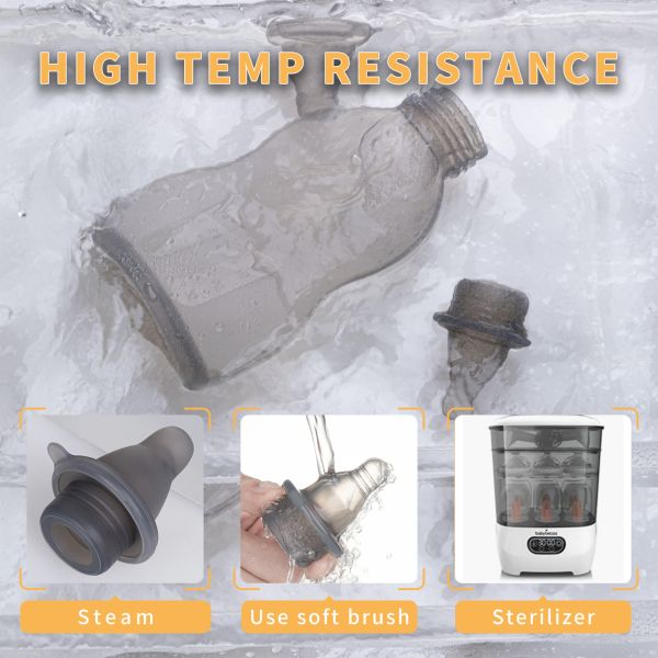 LFGB Platinum Silicone Food Pouches Reusable Breast Milk Storage Bags