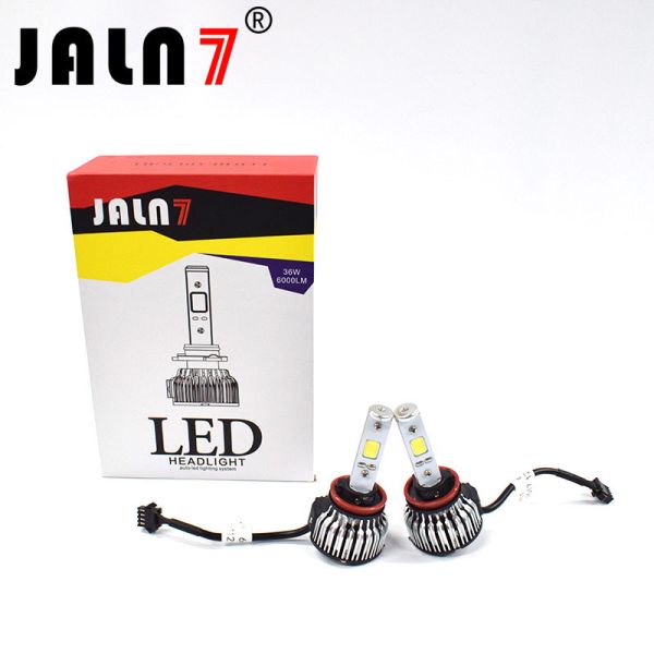 LED Headlight Bulbs JALN7 J7 LED Conversion Kits Extremely Super Bright H1/H4/H7/H11/9005/9006 36W 6000lm