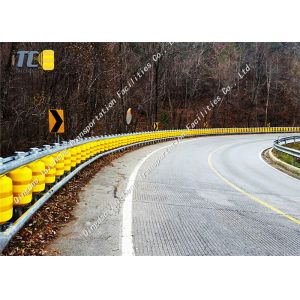 Accident Car Rolling Guardrail Barrier Post Spacing 650mm 700mm 1000mm