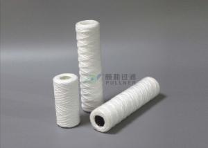 China 5 Micron Cotton Fiber String Wound Filter Cartridge FDA Certificate RO Pre - Filters on sale