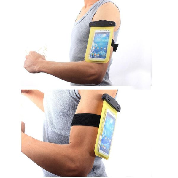 Mobile phone pvc waterproof bag,waterproof mobile bag, transparent PVC waterproof mobile bag