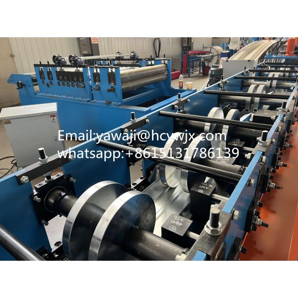 7.5KW Chain Drive Customizable Automatic CZ Purlin Production Machine