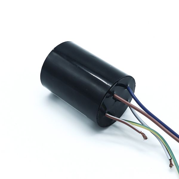 YB27T5 Black Plastic Housing EMI Filter Wire Lead Output 4A Power Filter For Home Appliances