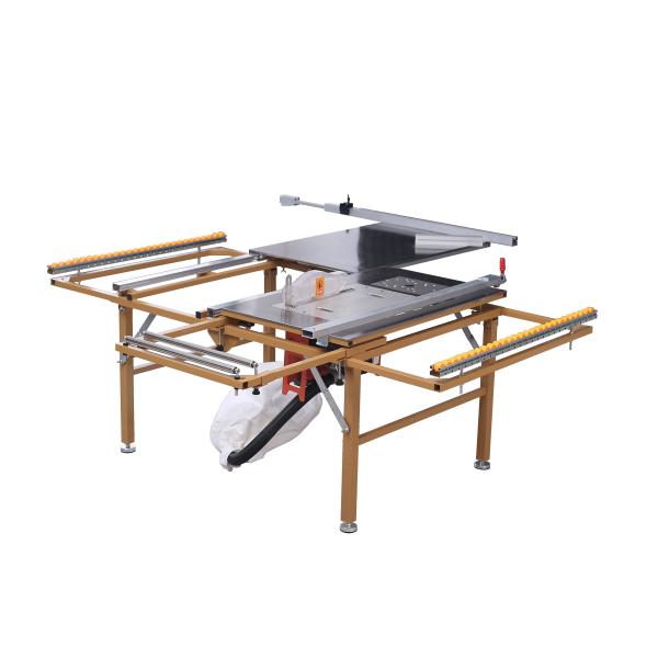 Quality Light Duty Rail Dust Free Sliding Table Saw Push Pull Folding Table Saw for sale