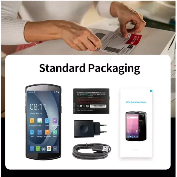 URO VO DT50 Industrial Rugged Handheld Barcode Scanner Data Collector Android PDA Terminal