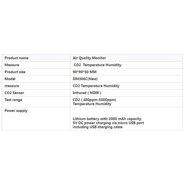 DM306C air quality detector