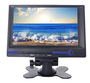 China 7&quot; TFT LCD HD Monitor with HDMI/VGA/AV1/AV2/Audio Input 800x480 16:9 Built-in Speaker wholesale