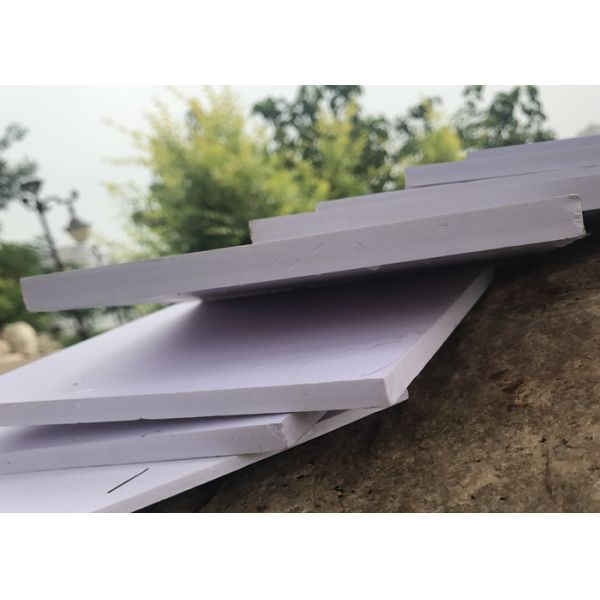 0.3g / Cm3 Density Decorative Foam Board , Modeling Making Pvc Sheet For Furniture