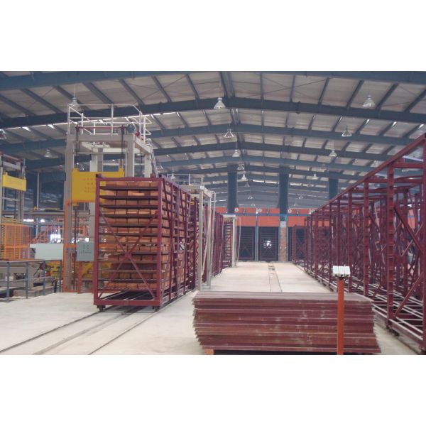 Hollow Brick Loading And Unloading System 8000-12000 Block/H