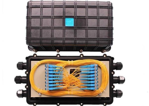 Quality Horizontal Fiber Optic Joint Box 3 In 3 Out Mechanical Sealing Fiber Enclosure Box for sale