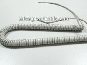 China UL20698 Massage Chair Interconnection Frequent Moving Spring Cable 80C 90V wholesale