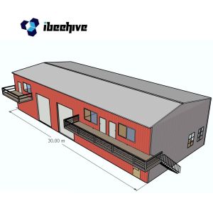 Din Standard Steel Frame Structure Building Materials Warehouse Construction