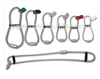 Precast Concrete Lifting Loop For Thread Lifting Anchor Oval Steel Wire Rope Sling