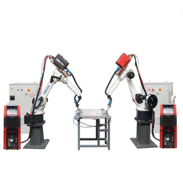 Precise Aluminum Plate Tig Welding Robot 6 Axis welding Machine Industrial Robotic Mig Welding Machine