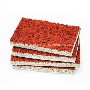 China Anti UV Tartan Running Track Highly Weatherproof EPDM Material wholesale