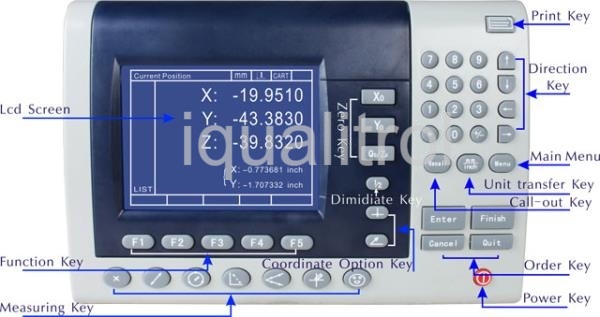Digital Readout DP300 Vision Measuring Machine For Profile Projector / Measuring Microscope