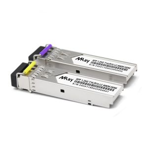 Bidirectional SFP Transceiver Modules 1490nmTx/1550nmRx 1.25G 80km