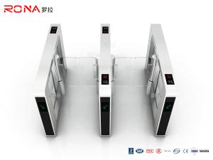 Luxury Servo Motor Access Control Barriers Dual Speed Gate Opener For Passenger
