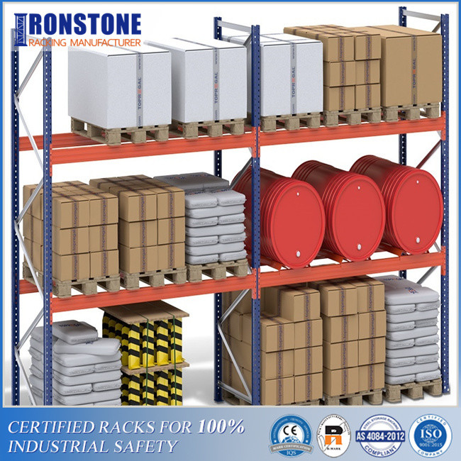 China 50mm Pitch Standard Warehosue Selective Pallet Rack wholesale