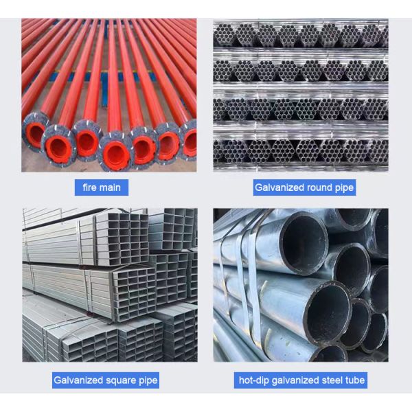 SGCC Q195 Q235 Q345 Zinc Coated Round Galvanized Steel Pipe 12m 6.4m 6m