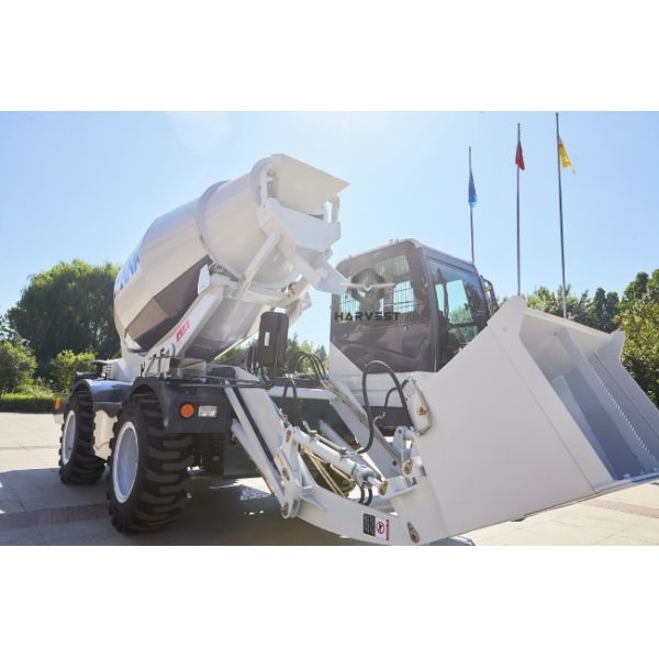 Discharge 3m3 Self Loading Mixer with Powerful 76KW Engine At Factory Price Hot Sale In Ghana