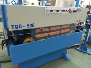 China Low Noise Wire Extruder Machine With PLC Touch Screen Controller wholesale