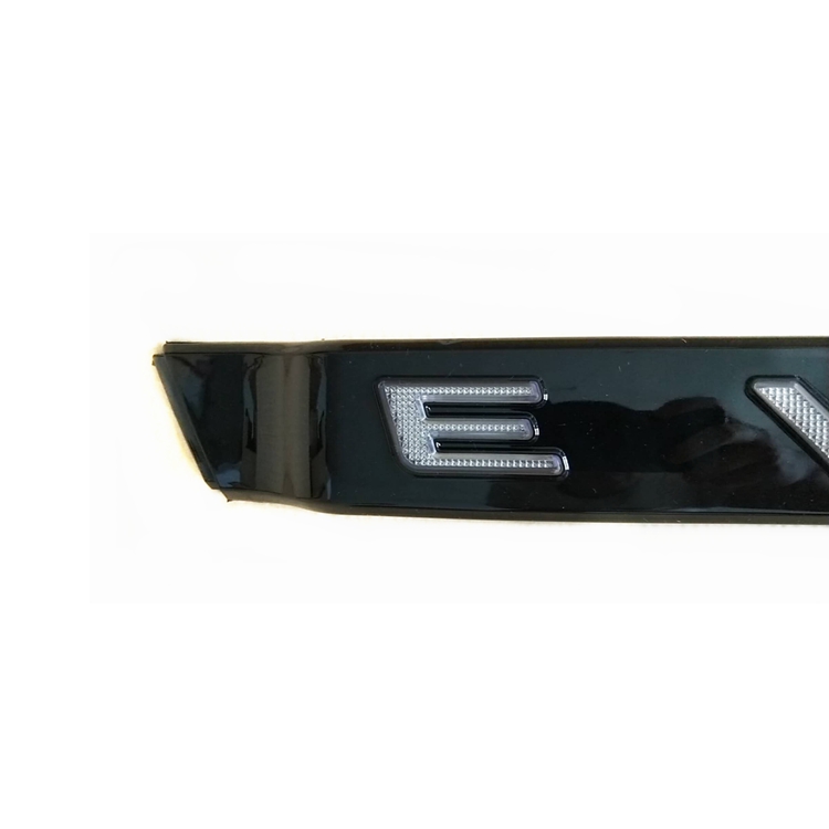 ABS 4x4 Body Kits Black Rear Trunk Lid Cover Trim For Everest 2015 Onwards