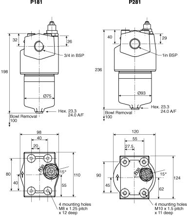 G04260 Parker replacement Filter Elements , Hydraulic Oil Filter Element For Hydraulic System