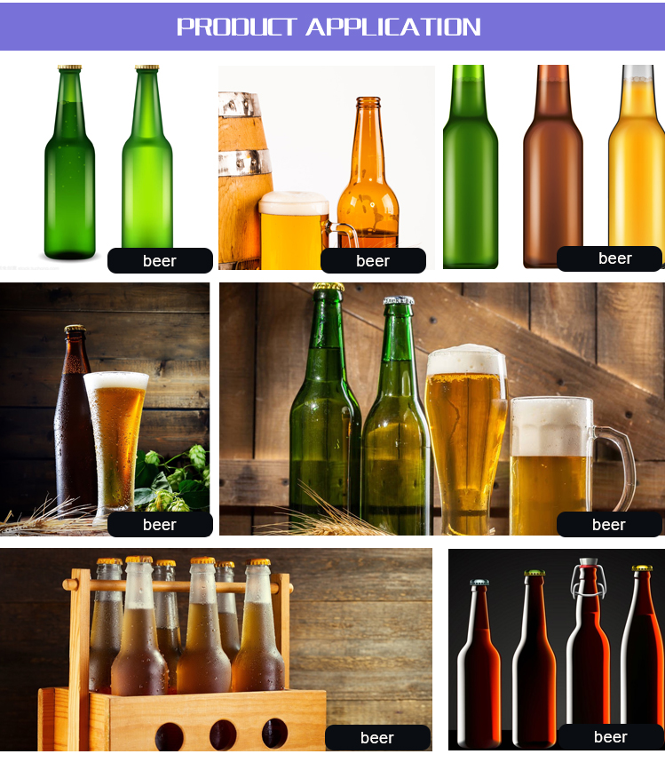 Factory automatic crown type glass bottle cap machine beer bottle cap capping machine
