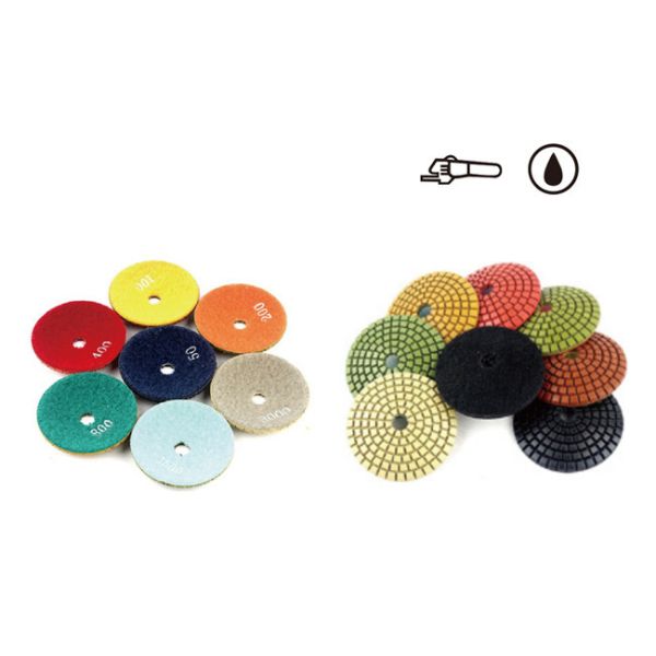 7 Step Granite Wet Polishing Pads